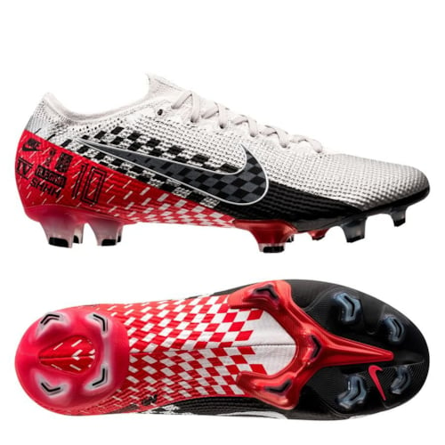 Nike Mercurial Vapor 13 Elite FG NJR Speed Freak - Chrome/Black/Red Orbit